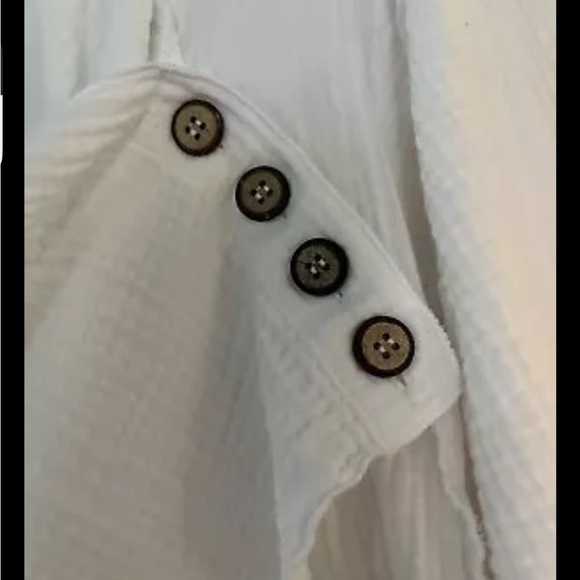 LADIES ON QUEEN White Woven Cotton Jacket 3X Plus Size B52 Niagara On The Lake - Picture 4 of 8